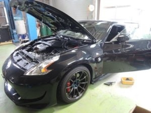 日産フェアレディz34スピーカー交換とdspアンプm 5dsp取付 カーオーディオ取付作業レポート カーオーディオショップ Studio Messe